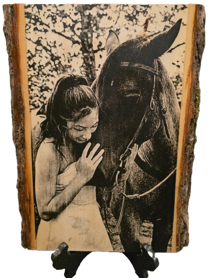 ✨ Custom Portrait Laser Engraving